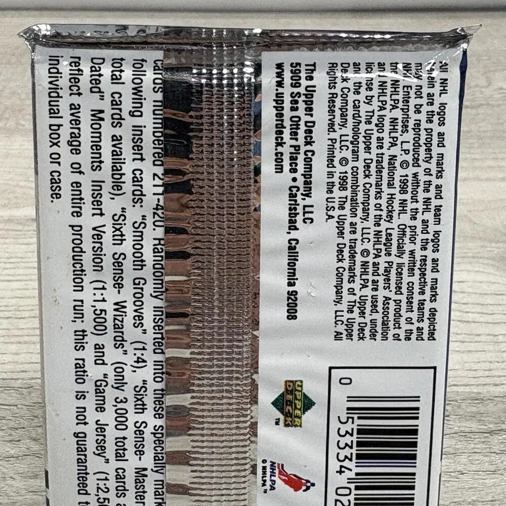 1997-1998 Upper Deck Hockey Series 2 Retail Pack-UNOPENED-Rare Game Jersey Pulls